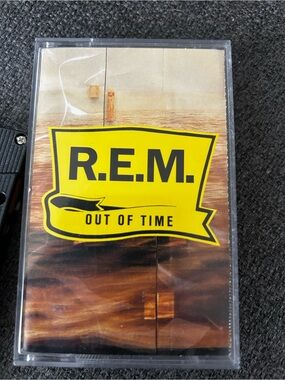 R.E.M. "Out of Time" Cassette Tape